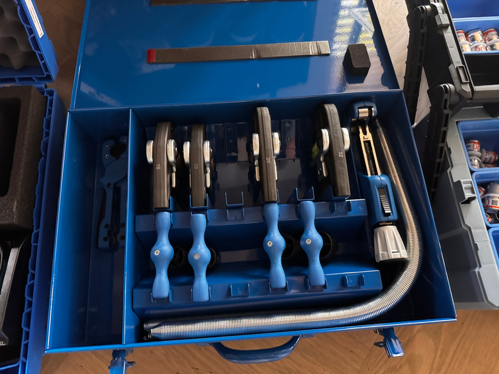 Uponor gereedschapspakket 16-20-25-32 mm